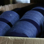 紺の綿糸